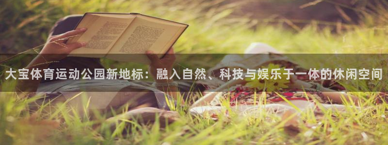 必一运动：大宝体育运动公园新地标：融入自然、科技与娱乐于一体的休闲空间